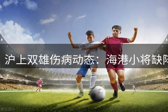 沪上双雄伤病动态：海港小将缺阵深足 申花外援康复顺利